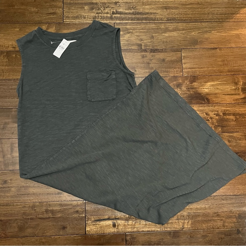 Lou & Grey cotton dress NWT
